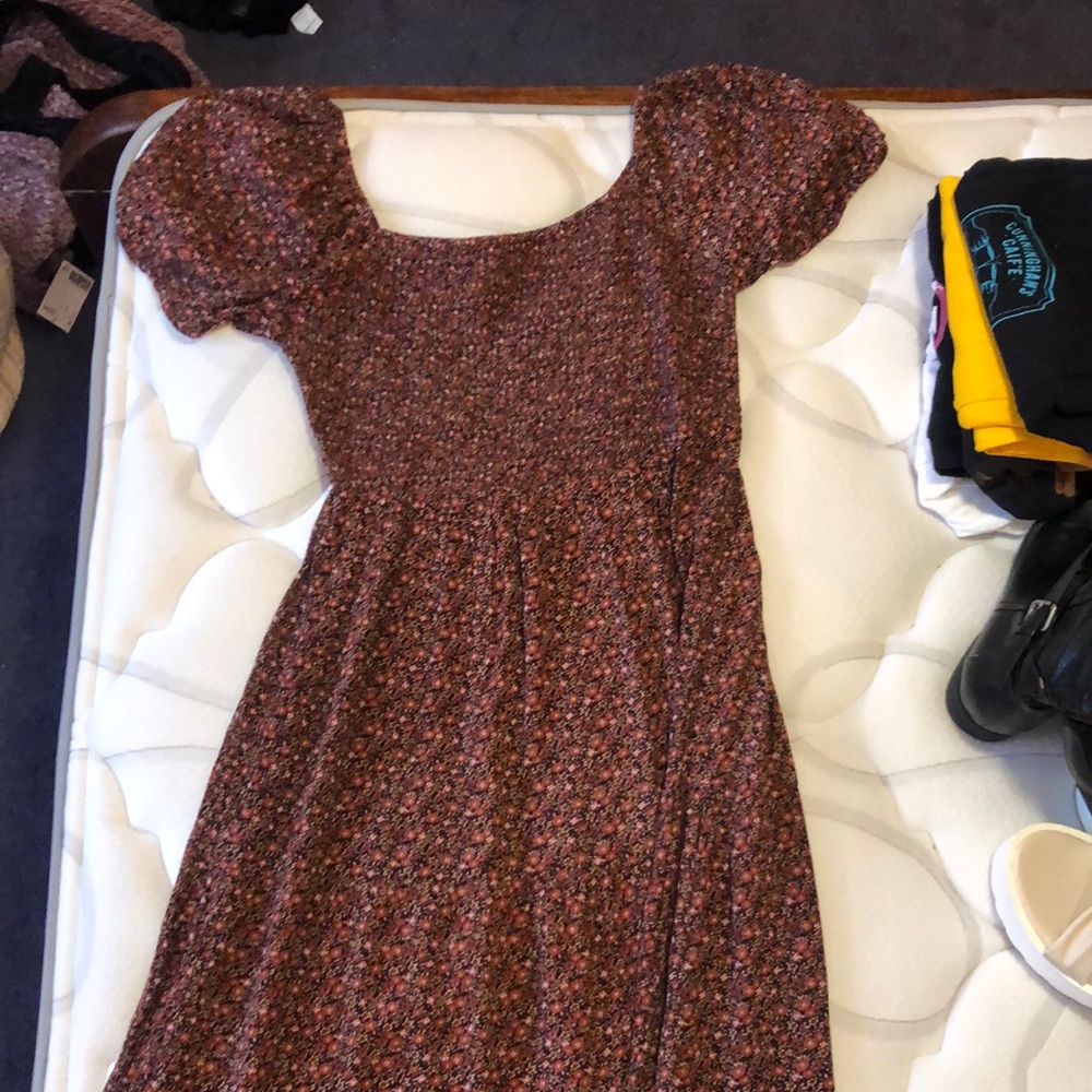 Brand new Long flower print dress